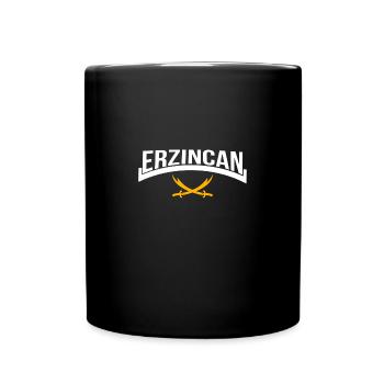 Erzincan alevi - Tasse einfarbig - Schwarz - Vorne
