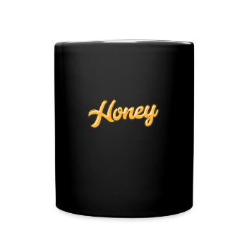 Honey - Full Colour Mug - black - Front