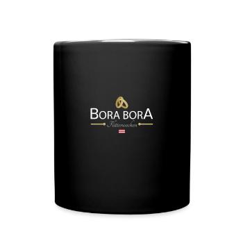 Flitterwochen Bora Bora - Tasse einfarbig - Schwarz - Vorne