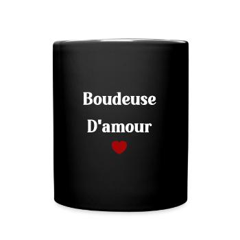 boudeuse d'amour - Mug uni - noir - Devant