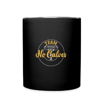 Team No Calves - Gym - Full Colour Mug - black - Front