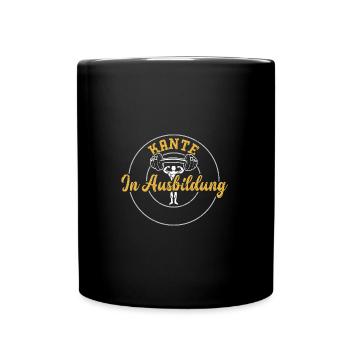 Kante In Ausbildung - Gym - Tasse einfarbig - Schwarz - Vorne