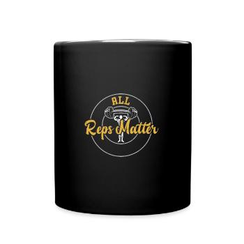 All Reps Matter - Gym - Full Colour Mug - black - Front