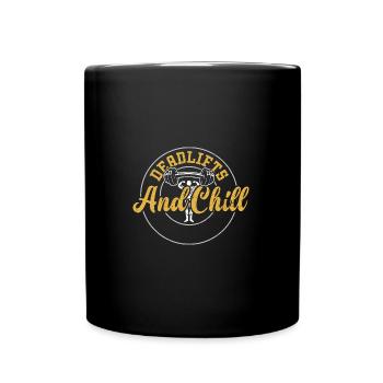 Soulevé de terre et refroidissement - Salle de gym - Mug uni - noir - Devant