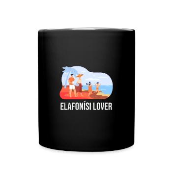 Elafonisi Lover - Full Colour Mug - black - Front