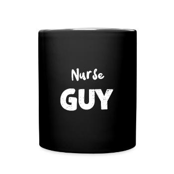 Infirmière Guy - Infirmière - Mug uni - noir - Devant
