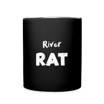 River Rat - Poker - Mug uni - noir - Devant