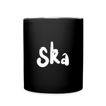 Ska - Music - Tasse einfarbig - Schwarz - Vorne