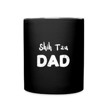 Shih Tzu Dad - Dogs - Tasse einfarbig - Schwarz - Vorne
