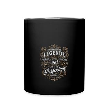 Birthday 61st birthday Frau Mann 1962 Lustig - Full Colour Mug - black - Front