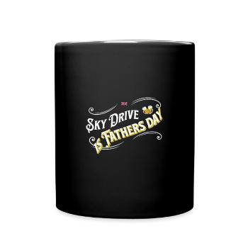 Himmelfahrt Vatertag Denglish - Tasse einfarbig - Schwarz - Vorne