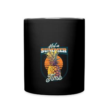 Aloha Daylight Saving Time - Full Colour Mug - black - Front