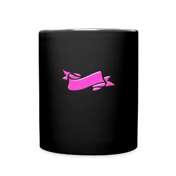 Banner Cool - Tasse einfarbig - Schwarz - Vorne