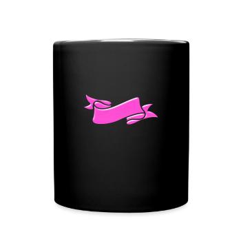 Cool Banner - Tasse einfarbig - Schwarz - Vorne