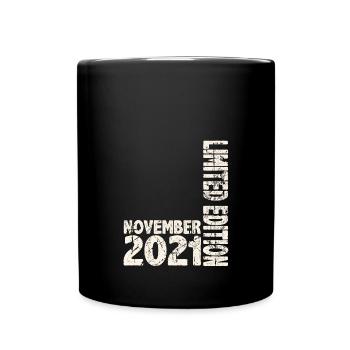 November 2021 Limited Edition 2 Years Man Woman - Full Colour Mug - black - Front