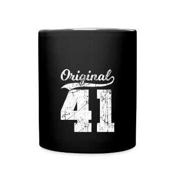 41 Original 83 Years Man Wife Birthday - Full Colour Mug - black - Front
