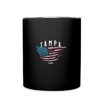 Tampa - Tasse einfarbig - Schwarz - Vorne