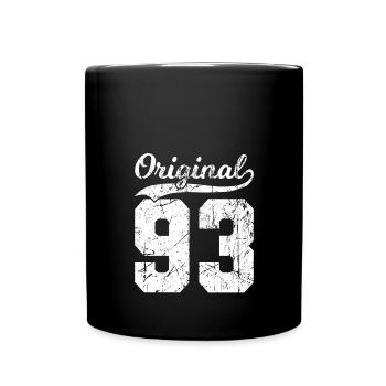 93 Original 31 Years Man Wife Birthday - Full Colour Mug - black - Front