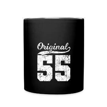55 Original 69 Ans Homme Femme Anniversaire - Mug uni - noir - Devant