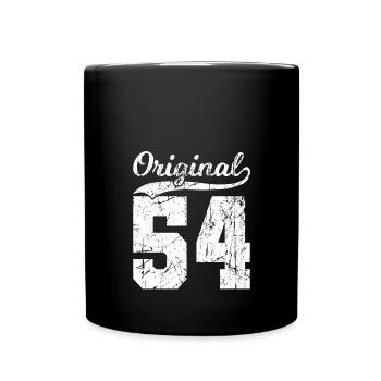 54 Original 70 Years Man Wife Birthday - Full Colour Mug - black - Front