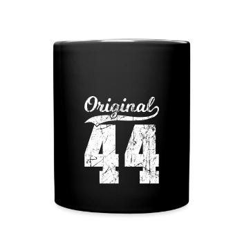 44 Original 80 Years Man Wife Birthday - Full Colour Mug - black - Front