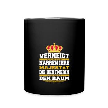 Inclinez-vous, imbéciles, le retraité entre dans la - Mug uni - noir - Devant