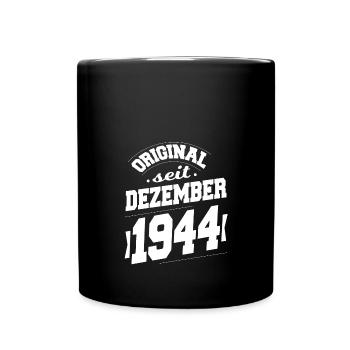 December 1944 Original for 79 years man woman - Full Colour Mug - black - Front