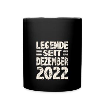 December 2022 Legend for 1 year man woman - Full Colour Mug - black - Front