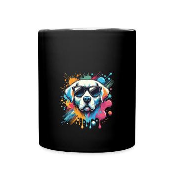 Funny Dog Clothes – Trendy Fashion for Dogs - Full Colour Mug - black - Front