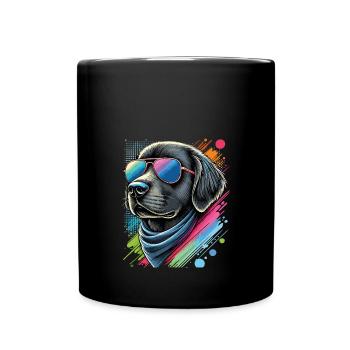 Funny Dog Clothes – Trendy Fashion for Dogs - Full Colour Mug - black - Front