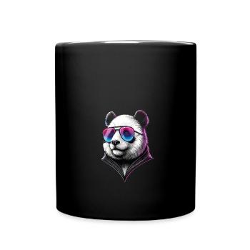 Funny Panda Clothing – Trendy Fashion for - Full Colour Mug - black - Front