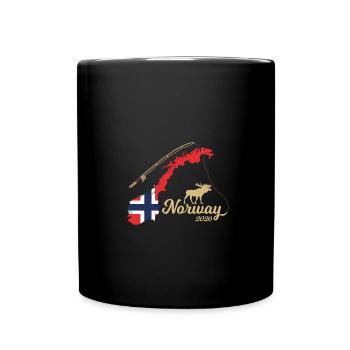 Norway 2026 Wilderness Adventure - Full Colour Mug - black - Front