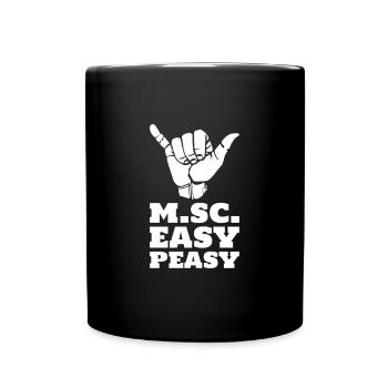 Cérémonie de remise des diplômes du Master of Science - Mug uni - noir - Devant