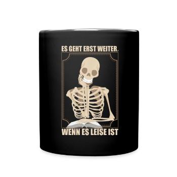 Cadeau drôle professeur - Mug uni - noir - Devant