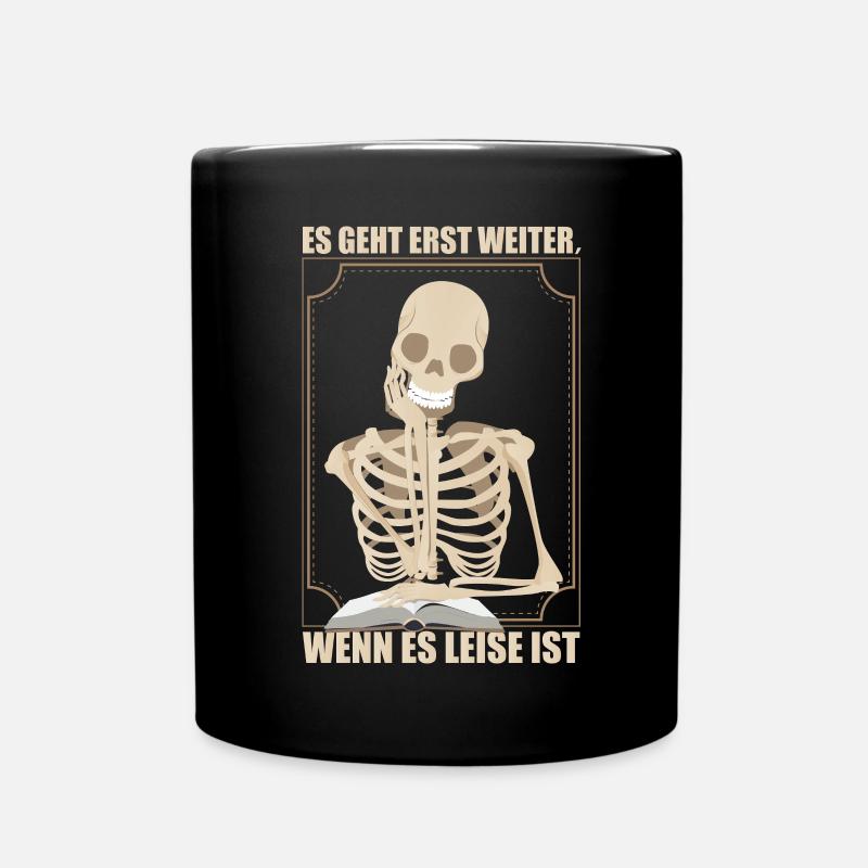 Lehrer lustiges Geschenk - Tasse einfarbig - Schwarz