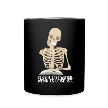 Lehrer - Tasse einfarbig - Schwarz - Vorne