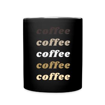 Coffee - Full Colour Mug - black - Front