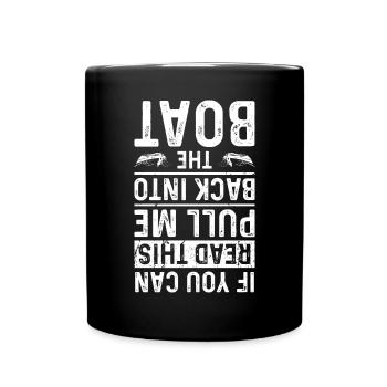 Si vous pouvez lire ceci, ramenez-moi dans le Boo - Mug uni - noir - Devant