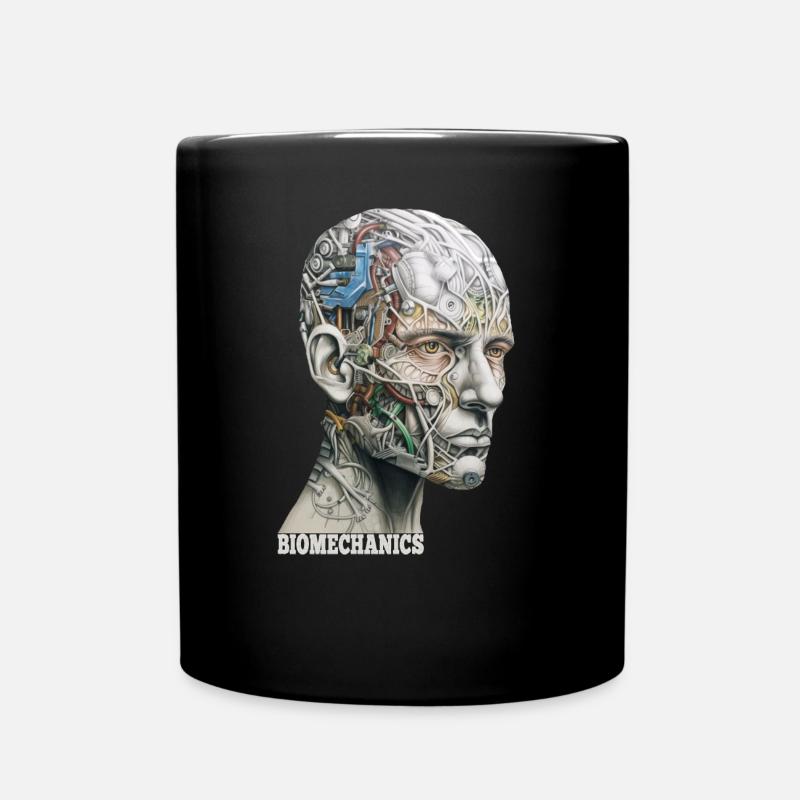 Tête humaine Science Anatomie, Biomécanique - Mug uni - noir