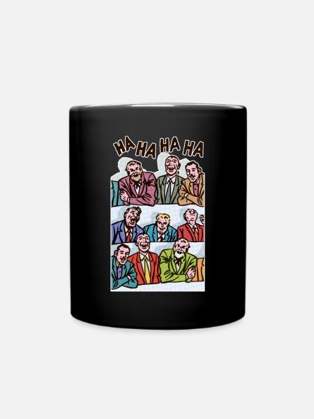 HA HA HA HA HA - Mug uni - noir