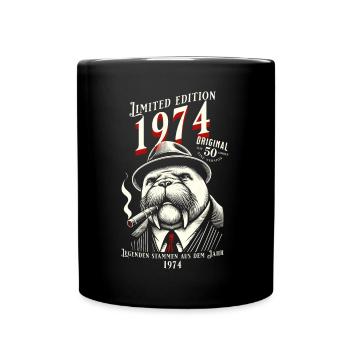 Edition limitée 1974 - Original pour 50 ans - Mug uni - noir - Devant