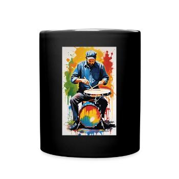 Percussion - Full Colour Mug - black - Front
