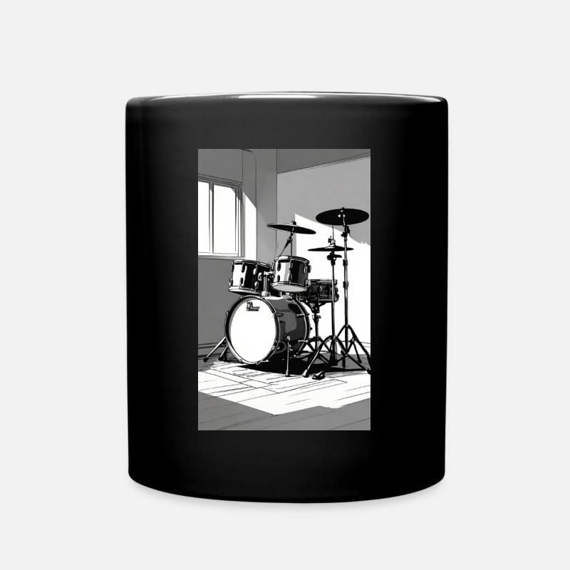 Percussion - Mug uni - noir