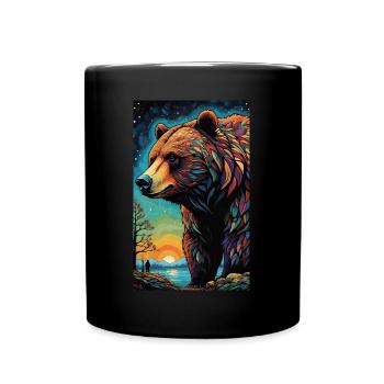 Ours | Ours brun | Grizzli | Animaux - Mug uni - noir - Devant