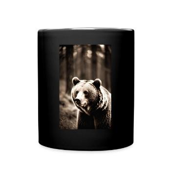 Ours | Ours brun | Grizzli | Animaux - Mug uni - noir - Devant