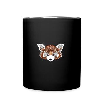 Red panda - Full Colour Mug - black - Front