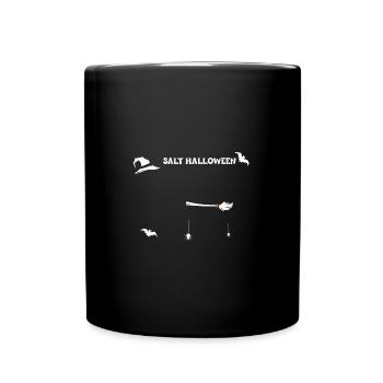 Salt Halloween - Halloween - Tasse einfarbig - Schwarz - Vorne
