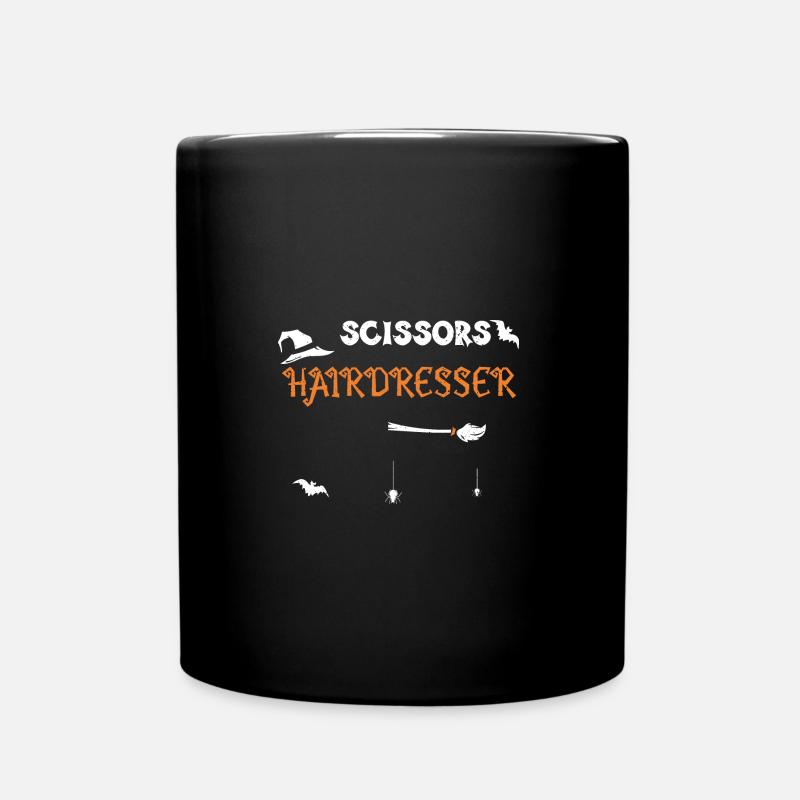 Scissors Hairdresser - Halloween - Tasse einfarbig - Schwarz