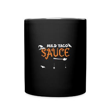 Mild Taco Sauce - Halloween - Tasse einfarbig - Schwarz - Vorne
