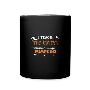 J’enseigne le pum préscolaire le plus mignon ... - Mug uni - noir - Devant
